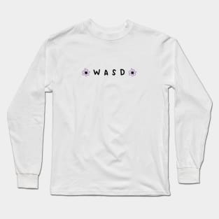 WASD (White) Long Sleeve T-Shirt